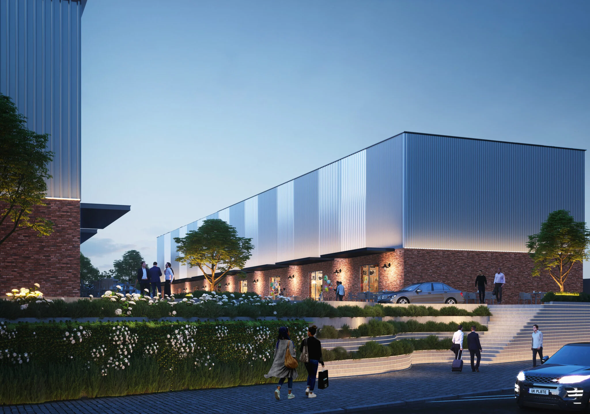 Boundary Wall render